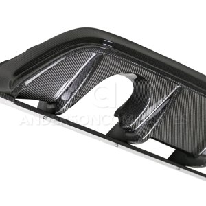 Ford Focus RS Rear Diffuser - Anderson Composites - Type-R - Matte Black - `16-`18